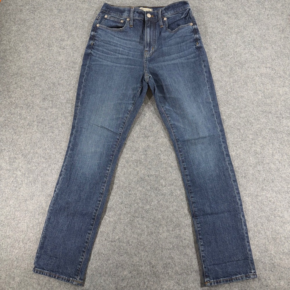 Madewell The High-Rise Slim Boyjean Medium‎ Wash Denim Jeans Size 26